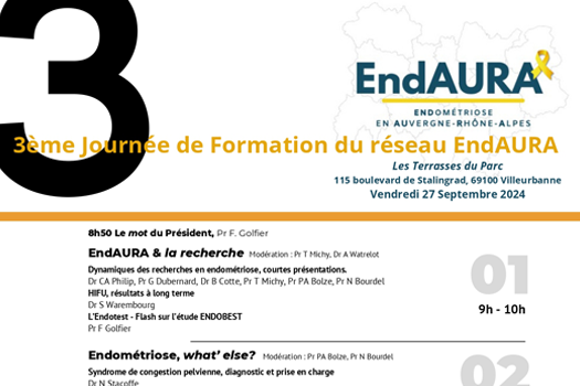 3e journée de formation EndAURA